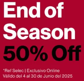 End of season 50%Off
