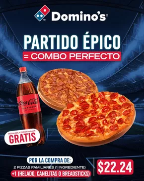 Catálogo Domino's Pizza en Quito | Partido épico | 2025-06-11T00:00:00.000Z - 2025-06-15T00:00:00.000Z