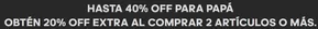 Catálogo Adidas | Hasta 40%Off para papá | 2025-06-11T00:00:00.000Z - 2025-06-15T00:00:00.000Z