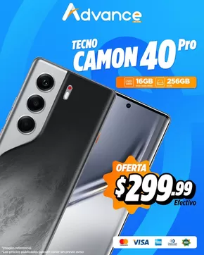 Catálogo Advance | Tecno Camon 40 pro | 2025-06-11T00:00:00.000Z - 2025-06-15T00:00:00.000Z