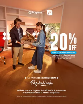 Catálogo Payless en Riobamba | Feliz dia del padre | 2025-06-13T00:00:00.000Z - 2025-06-30T00:00:00.000Z