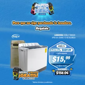 Catálogo Jaher en Otavalo | Lavadora doble  | 2025-06-16T00:00:00.000Z - 2025-06-22T00:00:00.000Z