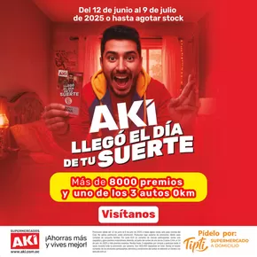 Catálogo Akí | Llegó tu día de la suerte! | 2025-06-16T00:00:00.000Z - 2025-07-09T00:00:00.000Z
