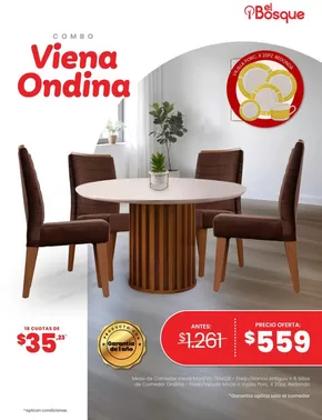 Catálogo Muebles el Bosque en Quito | Ofertas actuales | 2025-06-18T00:00:00.000Z - 2025-06-22T00:00:00.000Z