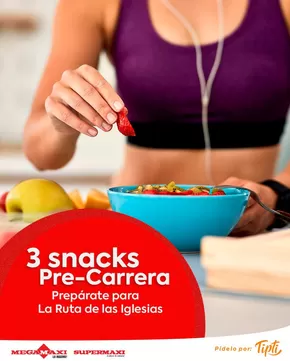 Catálogo Megamaxi en Quito | 3 snacks Pre-Carrera | 2025-06-19T00:00:00.000Z - 2025-06-22T00:00:00.000Z