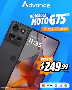 Catálogo Advance en Manta | Motorola moto | 2025-06-23T00:00:00.000Z - 2025-06-30T00:00:00.000Z