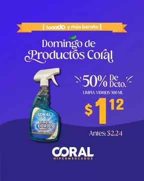 Catálogo Coral Hipermercados | Limpia Vidrios  | 2025-06-24T00:00:00.000Z - 2025-06-30T00:00:00.000Z