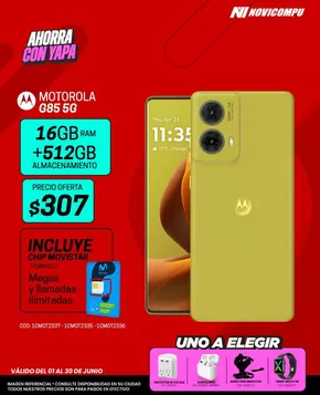 Catálogo Novicompu en Machala | Ahorra con yapa | 2025-06-01T00:00:00.000Z - 2025-06-30T00:00:00.000Z