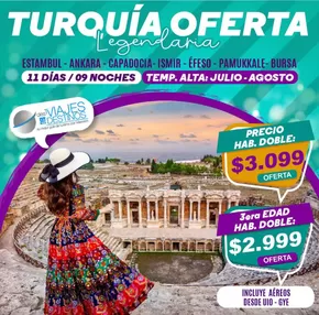 Catálogo Viajes y Destinos en Duran | Ofertas de vacaciones | 2025-06-26T00:00:00.000Z - 2025-08-31T00:00:00.000Z