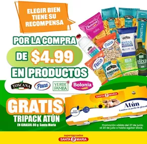 Catálogo Santa Maria en Latacunga | Por la compra de $ 4.99 | 2025-06-27T00:00:00.000Z - 2025-07-20T00:00:00.000Z