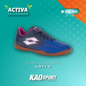 Catálogo Kao Sports Center | Activa la diversion | 2025-06-30T00:00:00.000Z - 2025-07-05T00:00:00.000Z