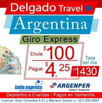 Catálogo Banco Delbank en Coronel Marcelino Maridueña | Argentina Giro Express | 2026-03-31T00:00:00.000Z - 2026-04-25T00:00:00.000Z