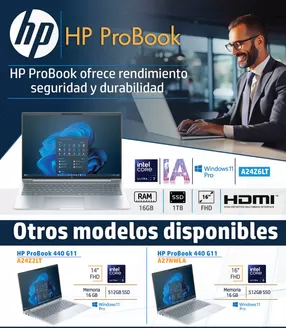 Catálogo tecnomega en Antonio Ante | HP ProBook  | 2026-04-14T00:00:00.000Z - 2026-04-30T00:00:00.000Z
